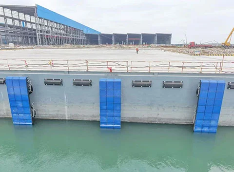 High Elasticity Solid Rubber Fenders